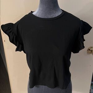 Zara Elegant Black Blouse